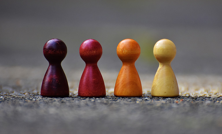 Spielfiguren aus Holz